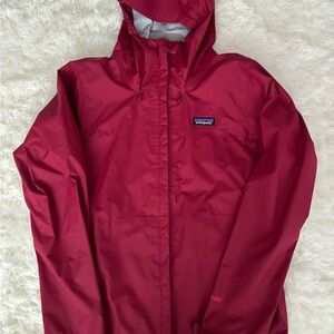 Patagonia Red Windbreaker Jacket